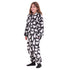 Snuggs Kids Blanket Onesie Black Polar Bear